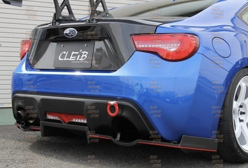 CLEIB Original Rear Under Diffuser Carbon Fiber - BRZ ZC6 86 ZN6